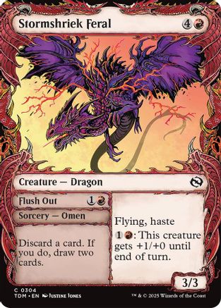 Stormshriek Feral (Showcase) (TDM-304) (Foil)