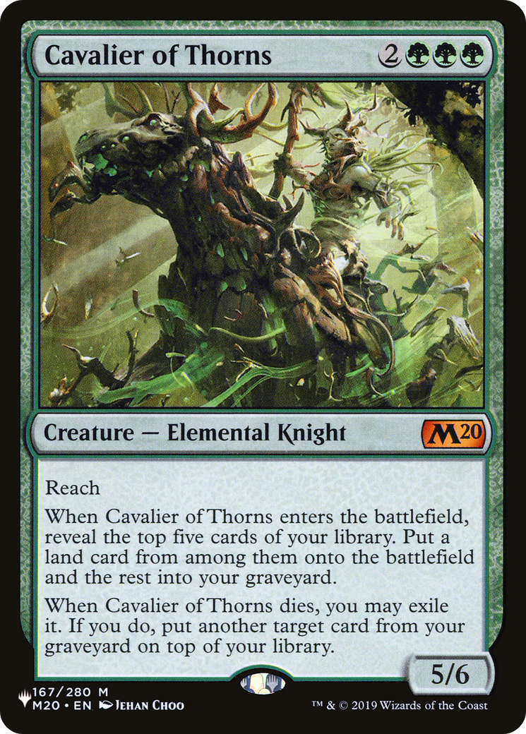 Cavalier of Thorns (LIST-M20-167)
