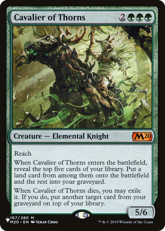 Cavalier of Thorns (LIST-M20-167)