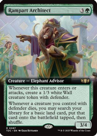 Rampart Architect (Extended Art) (TDC-087)