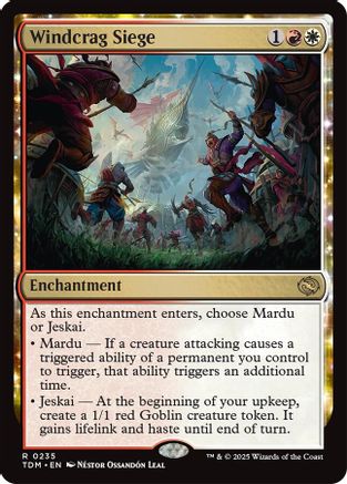 Windcrag Siege (TDM-235) (Foil)