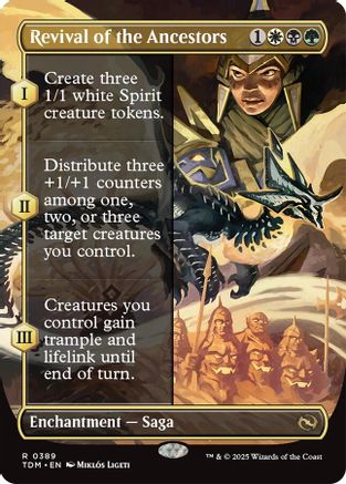 Revival of the Ancestors (Borderless) (TDM-389)