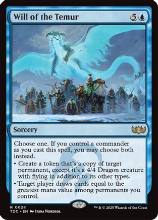 Will of the Temur (TDC-024)