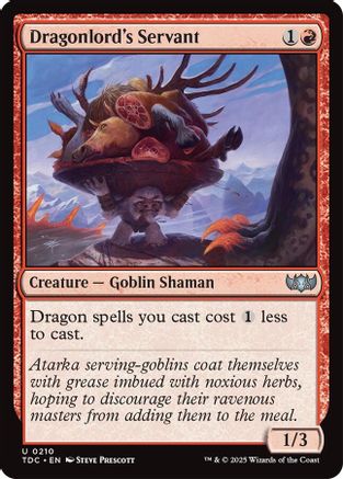 Dragonlord's Servant (TDC-210)