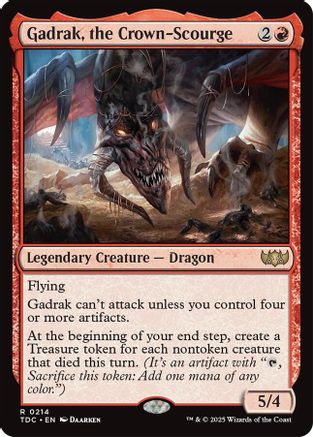 Gadrak, the Crown-Scourge (TDC-214)