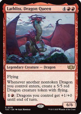 Lathliss, Dragon Queen (TDC-219)
