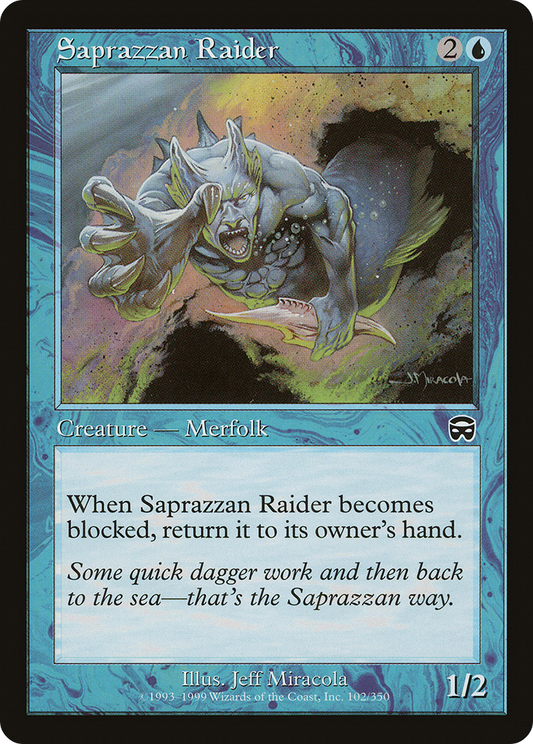 Saprazzan Raider (MMQ-102) (Foil)