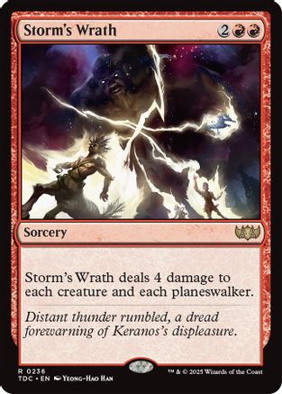 Storm's Wrath (TDC-236)