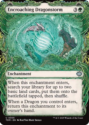Encroaching Dragonstorm (Showcase) (TDM-305)