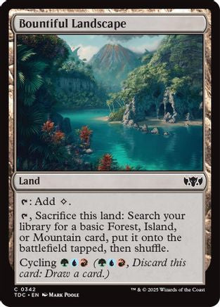 Bountiful Landscape (TDC-342)