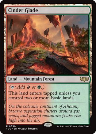 Cinder Glade (TDC-350)