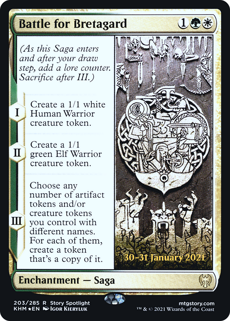 Battle for Bretagard (PRE-203S) (Foil)