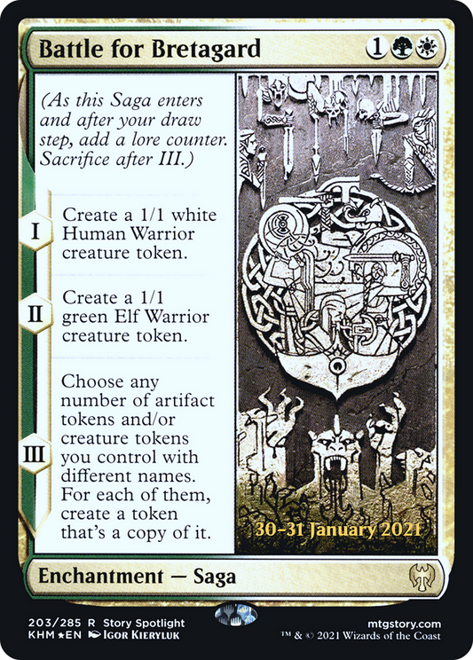 Battle for Bretagard (PRE-203S) (Foil)