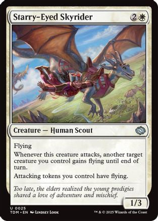 Starry-Eyed Skyrider (TDM-025) (Foil)