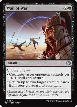 Wail of War (TDM-098) (Foil)
