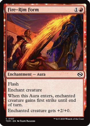 Fire-Rim Form (TDM-107) (Foil)