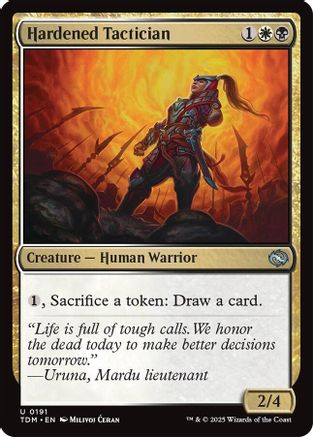 Hardened Tactician (TDM-191) (Foil)