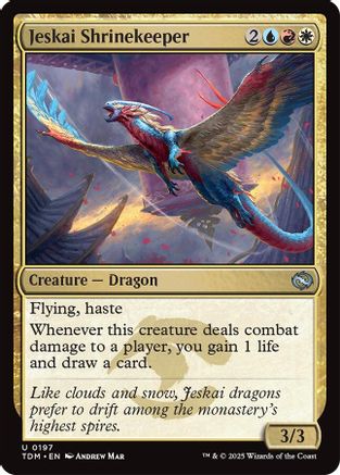 Jeskai Shrinekeeper (TDM-197)