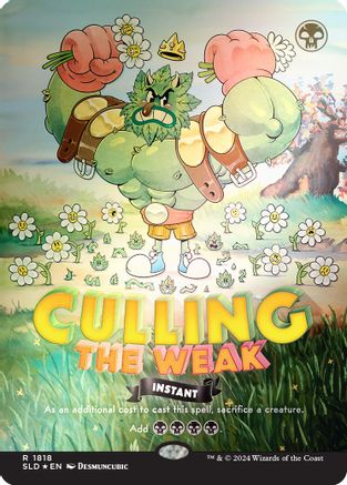 Culling the Weak (Rainbow Foil) (SLD-1818)