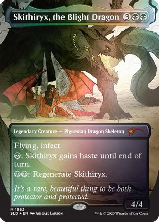 Skithiryx, the Blight Dragon (Rainbow Foil) (SLD-1562)