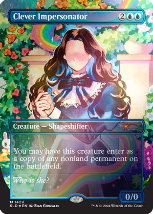 Clever Impersonator (Rainbow Foil) (SLD-1429)
