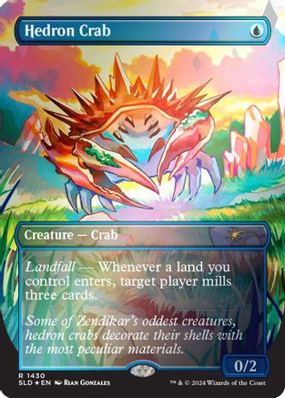 Hedron Crab (Rainbow Foil) (SLD-1430)