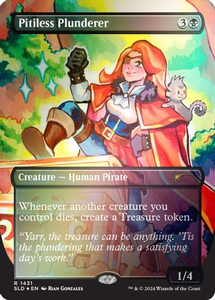 Pitiless Plunderer (Rainbow Foil) (SLD-1431)