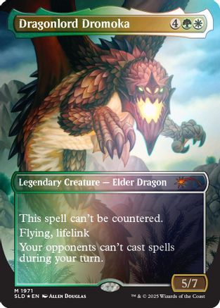 Dragonlord Dromoka (Rainbow Foil) (SLD-1971)