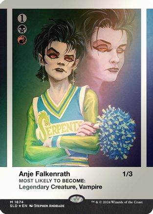 Anje Falkenrath (Rainbow Foil) (SLD-1874)