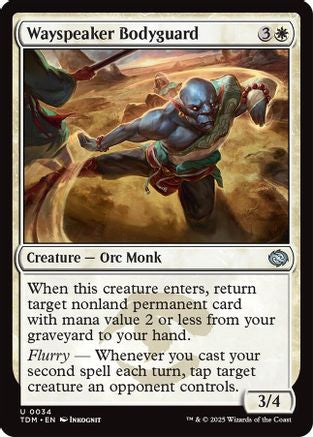 Wayspeaker Bodyguard (TDM-034) (Foil)