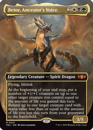 Betor, Ancestor's Voice (Borderless) (TDC-001)