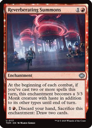 Reverberating Summons (TDM-117)