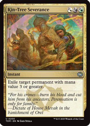 Kin-Tree Severance (TDM-200) (Foil)