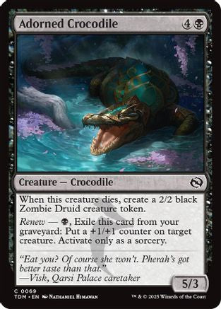Adorned Crocodile (TDM-069)