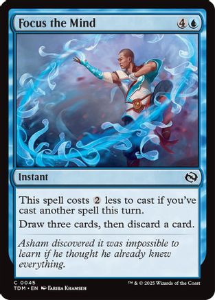 Focus the Mind (TDM-045) (Foil)