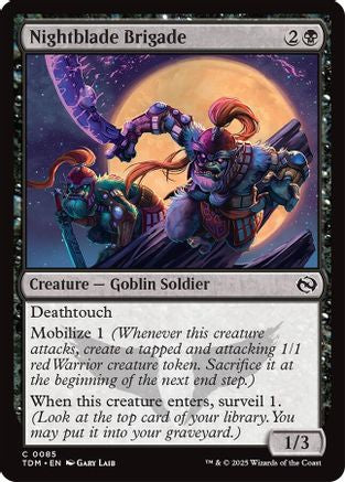 Nightblade Brigade (TDM-085) (Foil)