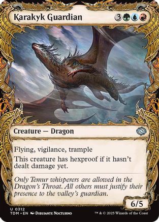 Karakyk Guardian (Showcase) (TDM-312) (Foil)