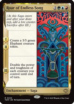 Roar of Endless Song (TDM-220) (Foil)