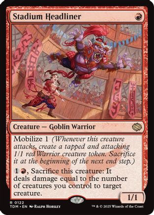 Stadium Headliner (TDM-122) (Foil)