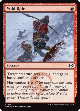 Wild Ride (TDM-132) (Foil)