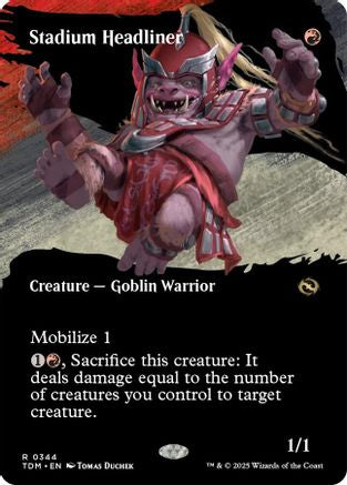 Stadium Headliner (Borderless) (TDM-344) (Foil)