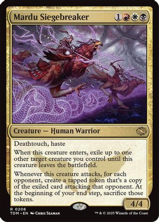 Mardu Siegebreaker (TDM-206)