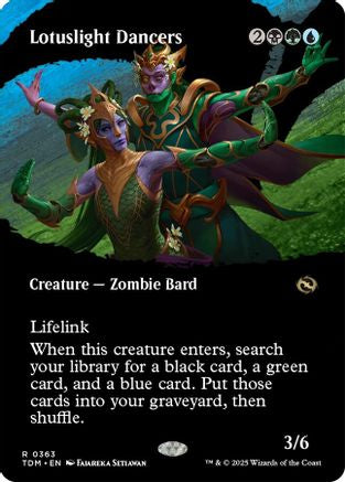 Lotuslight Dancers (Borderless) (TDM-363) (Foil)