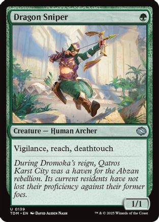 Dragon Sniper (TDM-139) (Foil)