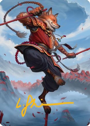 Equilibrium Adept Art Card (16/54) (Gold-Stamped Signature) (AATDM-016)