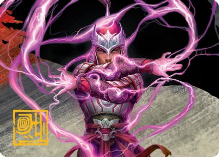 All-Out Assault Art Card (43/54) (Gold-Stamped Signature) (AATDM-043)