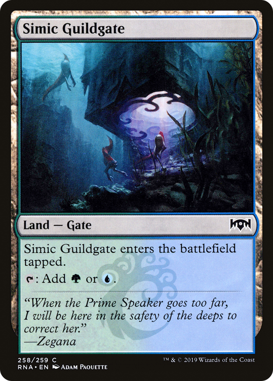 Simic Guildgate (RNA-258) (Foil)