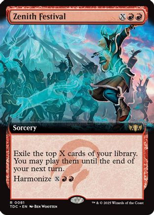 Zenith Festival (Extended Art) (TDC-081)