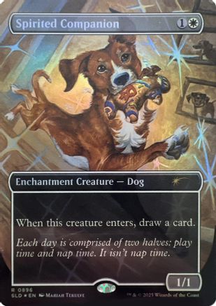 Spirited Companion (0896) (Rainbow Foil) (SLD-896)