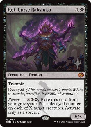 Rot-Curse Rakshasa (PPTDM-087) (Foil)